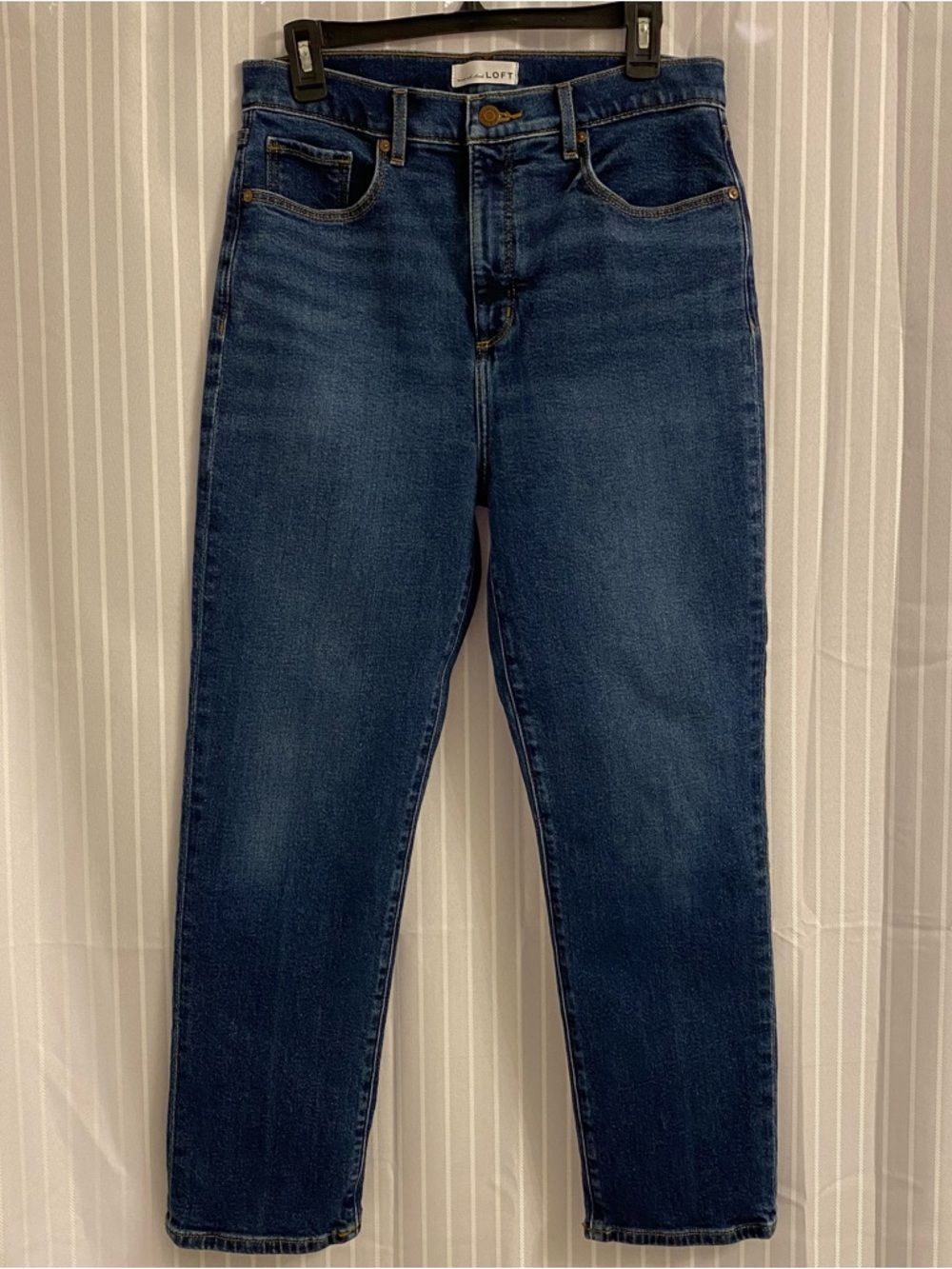 LOFT Straight Leg Jeans Size 10 Ankle Length